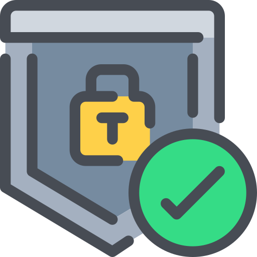 Secure transcription icon